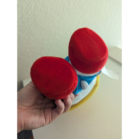 Hello Kitty Sanrio x Tanaka Farms Strawberry Farmer, 2017 Standing Plush, 10" - Picture 11 of 12